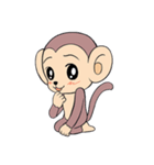 Lovely monkey Q-Ji(2.0)（個別スタンプ：38）