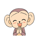 Lovely monkey Q-Ji(2.0)（個別スタンプ：40）