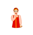 Russian girls（個別スタンプ：7）