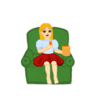Russian girls（個別スタンプ：17）