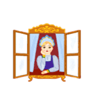 Russian girls（個別スタンプ：30）