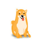 Podgy Shiba（個別スタンプ：8）