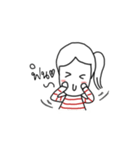 The ordinary girl in daily life (TH)（個別スタンプ：13）