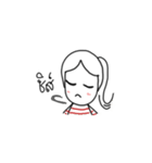 The ordinary girl in daily life (TH)（個別スタンプ：21）