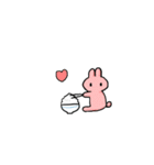 ごはんとともにスタンプ（個別スタンプ：1）