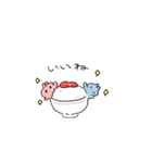 ごはんとともにスタンプ（個別スタンプ：23）