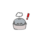ごはんとともにスタンプ（個別スタンプ：37）