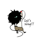 Satoke with wavy-hair（個別スタンプ：4）