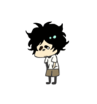 Satoke with wavy-hair（個別スタンプ：8）