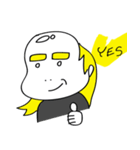 Bald-head's friend（個別スタンプ：13）
