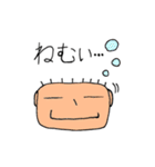 帽子かぶるよ！漢字の心くん（個別スタンプ：26）