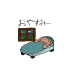 帽子かぶるよ！漢字の心くん（個別スタンプ：31）