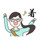漢字ではらっちょ（個別スタンプ：7）