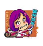 Crazy biker girl~（個別スタンプ：2）