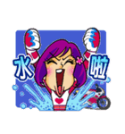 Crazy biker girl~（個別スタンプ：25）