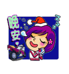 Crazy biker girl~（個別スタンプ：30）
