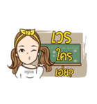 Beautiful teacher（個別スタンプ：5）