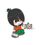Green Orange lady（個別スタンプ：5）