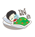 Green Orange Boy（個別スタンプ：11）