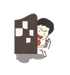 Green Orange Boy（個別スタンプ：39）