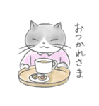 グレとモフとお友達（個別スタンプ：5）