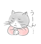 グレとモフとお友達（個別スタンプ：11）