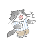 グレとモフとお友達（個別スタンプ：20）