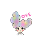 わたあめるるちゃん（個別スタンプ：4）