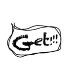 [English]Notes.（個別スタンプ：4）