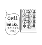 [English]Notes.（個別スタンプ：14）