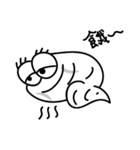 Just a worm- worm（個別スタンプ：3）