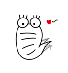 Just a worm- worm（個別スタンプ：7）