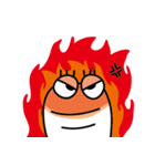 Just a worm- worm（個別スタンプ：9）