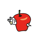 Just a worm- worm（個別スタンプ：12）