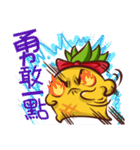 PINEAPPLE's goofing off serious（個別スタンプ：6）