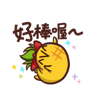 PINEAPPLE's goofing off serious（個別スタンプ：9）