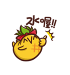 PINEAPPLE's goofing off serious（個別スタンプ：10）