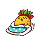 PINEAPPLE's goofing off serious（個別スタンプ：17）