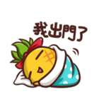 PINEAPPLE's goofing off serious（個別スタンプ：18）