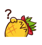 PINEAPPLE's goofing off serious（個別スタンプ：22）