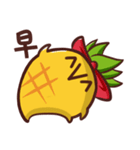 PINEAPPLE's goofing off serious（個別スタンプ：23）