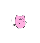 どこでも ミニブタ（個別スタンプ：10）