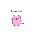 どこでも ミニブタ（個別スタンプ：20）