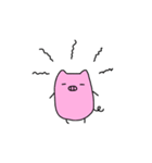 どこでも ミニブタ（個別スタンプ：21）