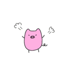どこでも ミニブタ（個別スタンプ：22）