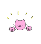どこでも ミニブタ（個別スタンプ：39）