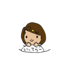 島民Aと島民Tのスタンプ。（個別スタンプ：5）