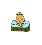島民Aと島民Tのスタンプ。（個別スタンプ：19）