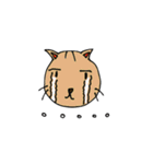 島民Aと島民Tのスタンプ。（個別スタンプ：28）