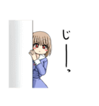 小林君と山下さん（個別スタンプ：34）